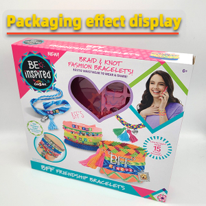 How to pack DIY Kids Crafts Kits into a box, toys cartoning machine